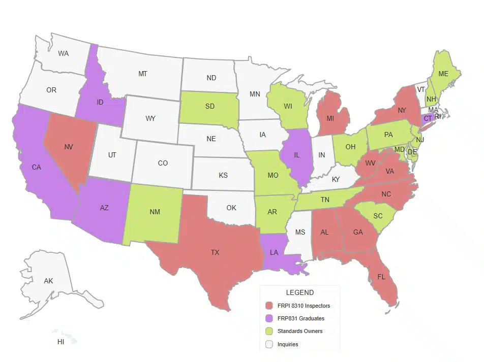 USA FRPI SP8310 Program Coverage